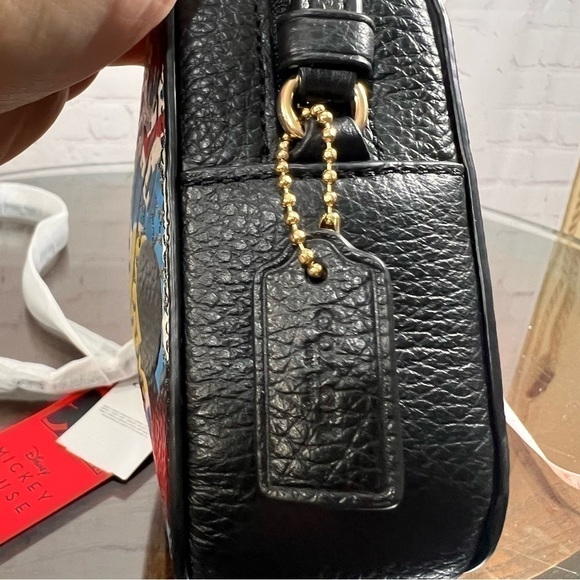 COACH X KEITH HARING DISNEY MICKEY MOUSE Crossbody Bag. Limited collectible edit - Picture 10 of 11